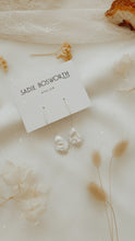 Load image into Gallery viewer, freshwater pearl earrings, drop earrings, wedding earrings, sadie bosworth atelier