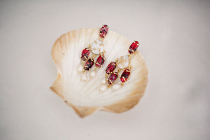 Ara Ruby Earrings