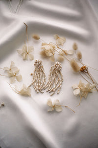 Pearl Tassel Earrings