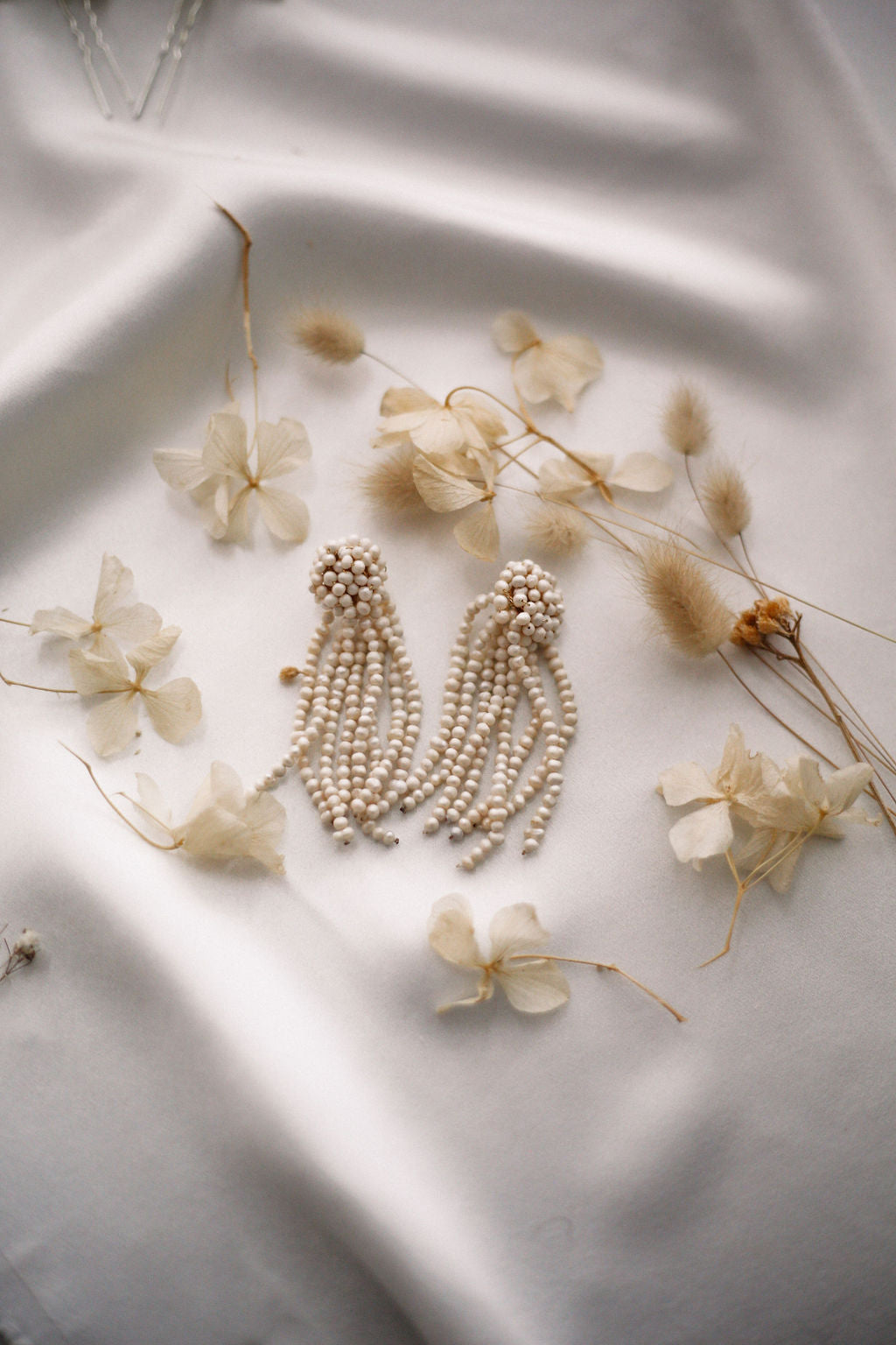 Pearl Tassel Earrings