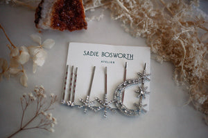 Constellation Hair Clips
