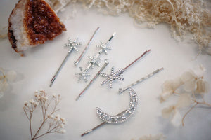 Constellation Hair Clips