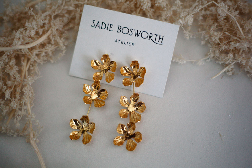 Daisy Chain Chandelier Earrings