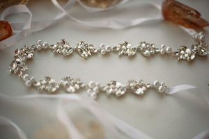 Emilia Pearl and Diamante Belt