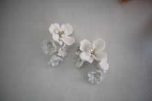 Load image into Gallery viewer, Peony Cluster Earrings
