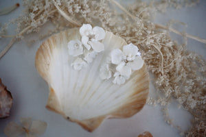 Peony Cluster Earrings