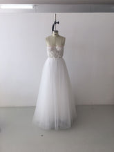 Load image into Gallery viewer, Chloe (pearl draped bustier)
